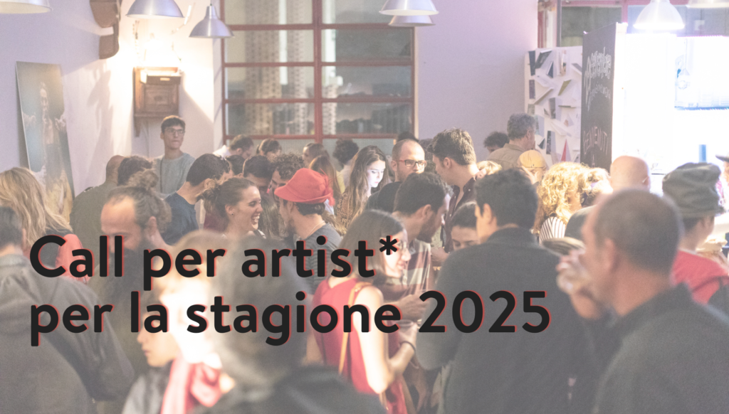 call for artist - bandi per artisti italiani